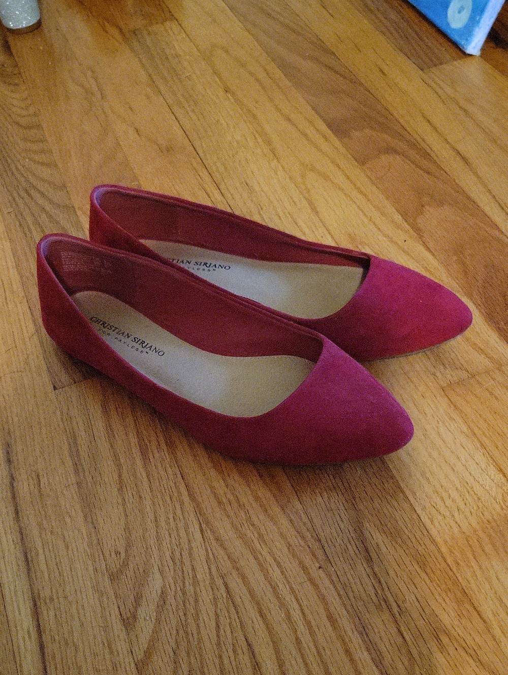Christian Siriano For Payless Red Flats, Size 9